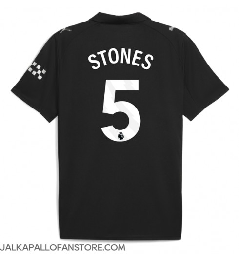 Manchester City John Stones #5 Vieraspaita 2025-26 Lyhythihainen Manchester City John Stones #5 Vieraspaita 2025-26 Lyhythihainen